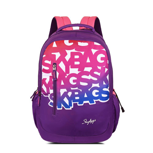 Buy Skybags New Neon 23-05 School Bp (H) Purple Backpack Online