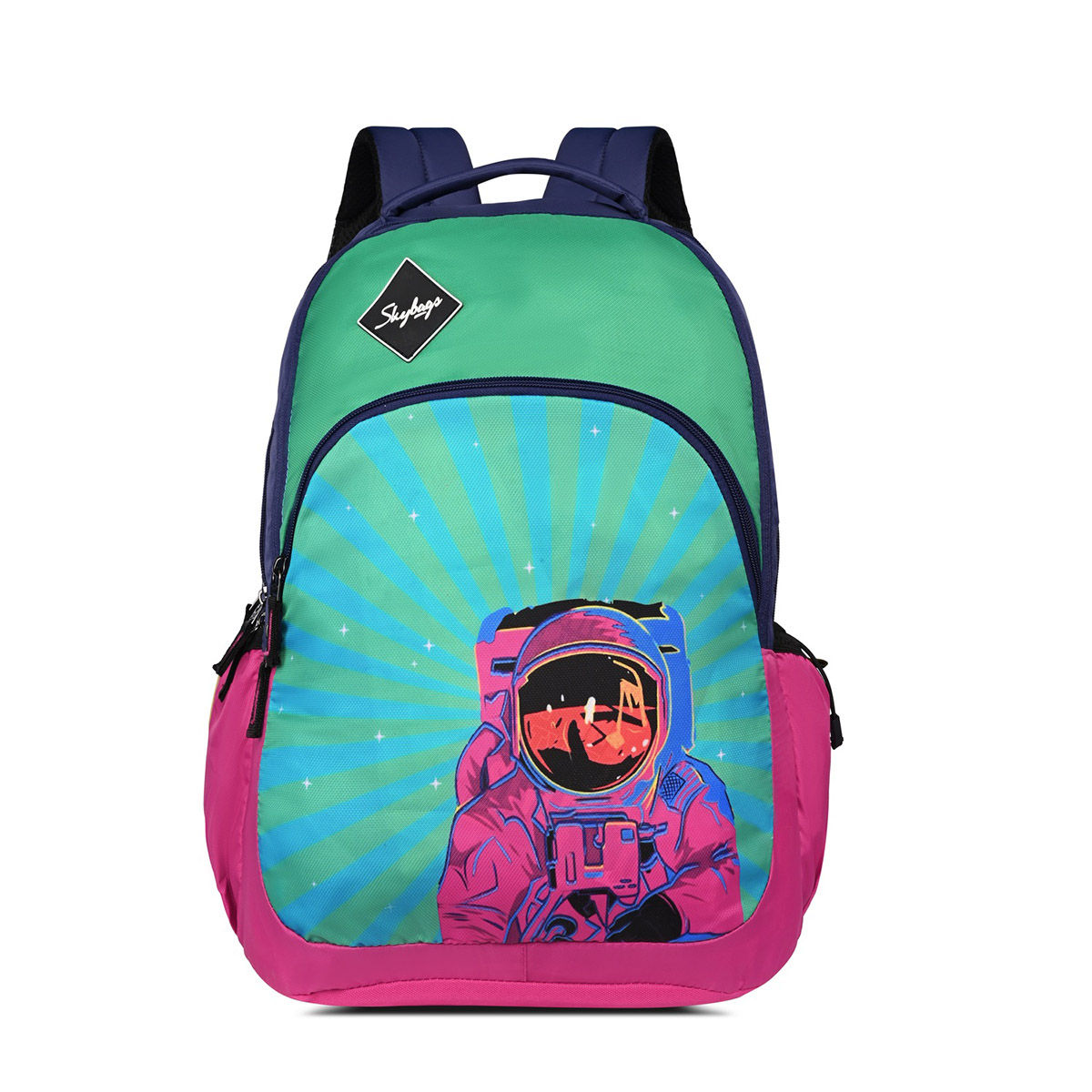 Buy Skybags New Neon 23 07 School Bp H Blue Backpack Pink Backpack Online