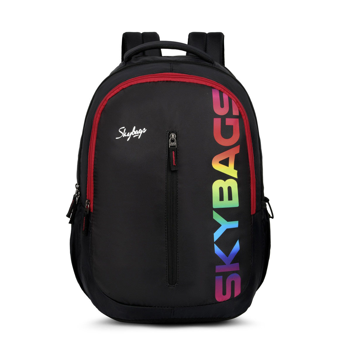 Buy Skybags New Neon 23-08 School Bp (H) Black Backpack Online