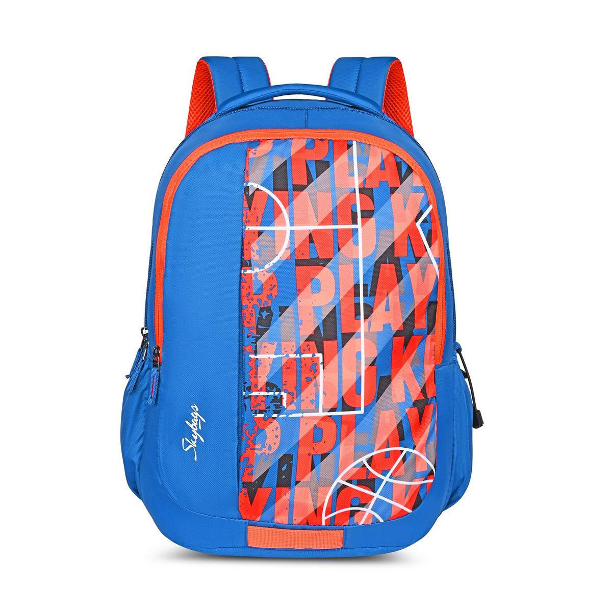 Neon blue backpack deals