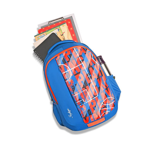 Buy Skybags New Neon 23-09 School Bp (H) Royal Blue Backpack Online