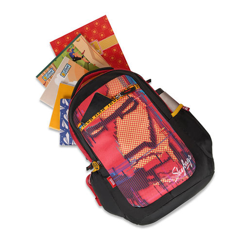 Buy Skybags Ironman Marvel School Backpack Black Online