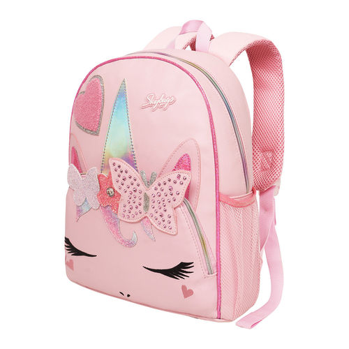 Skybags Unicorn 01 School Backpack Pink
