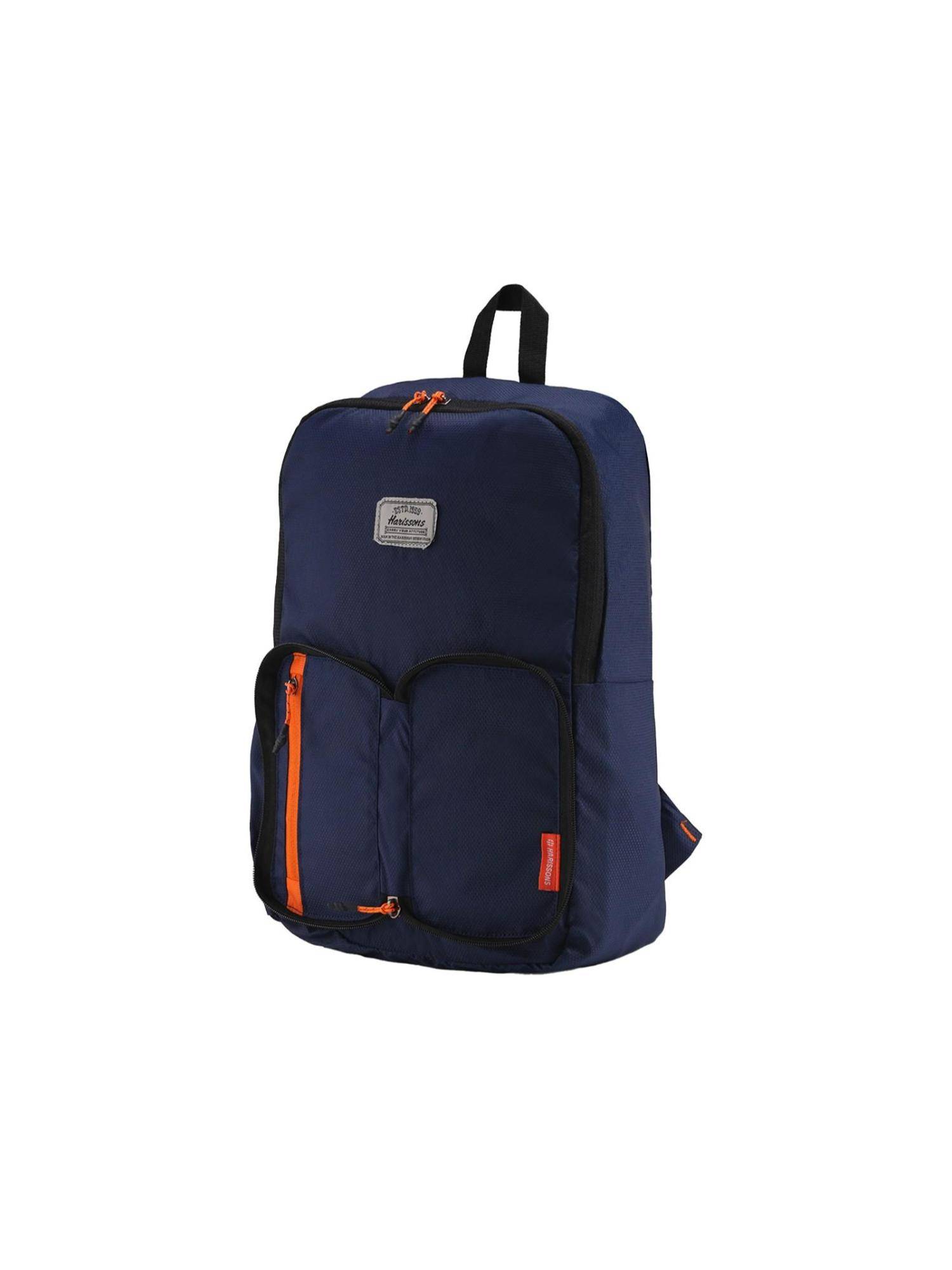 Harissons Unisex Navy Blue Ibex Foldable 13L Backpack (Small)