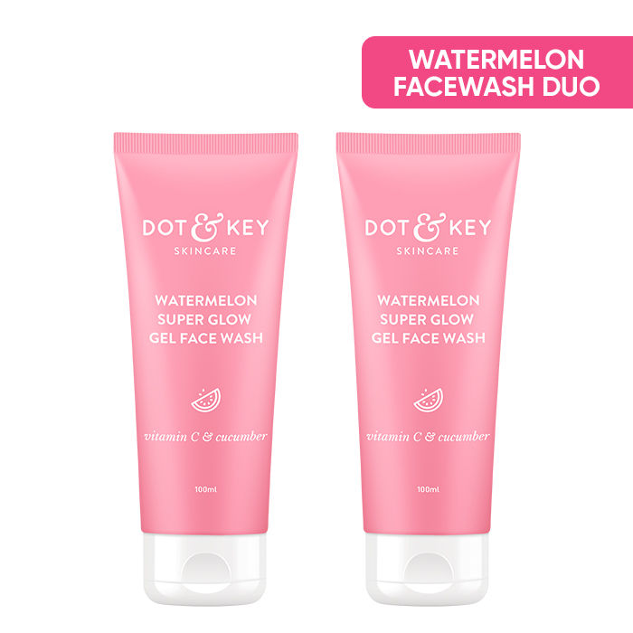 Dot & Key Watermelon Superglow Gel Face Wash- Pack of 2