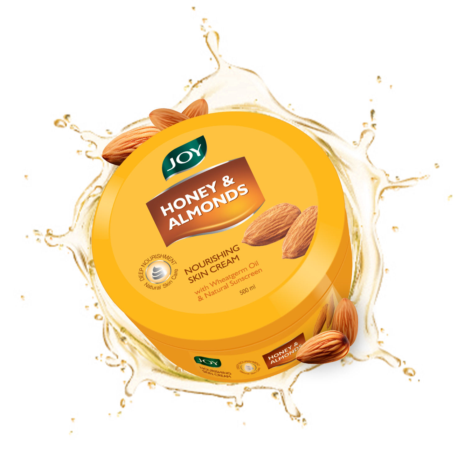 Joy Honey & Almonds Body & Skin Cream For Winters With Wheatgerm Oil For Deep Nourishment