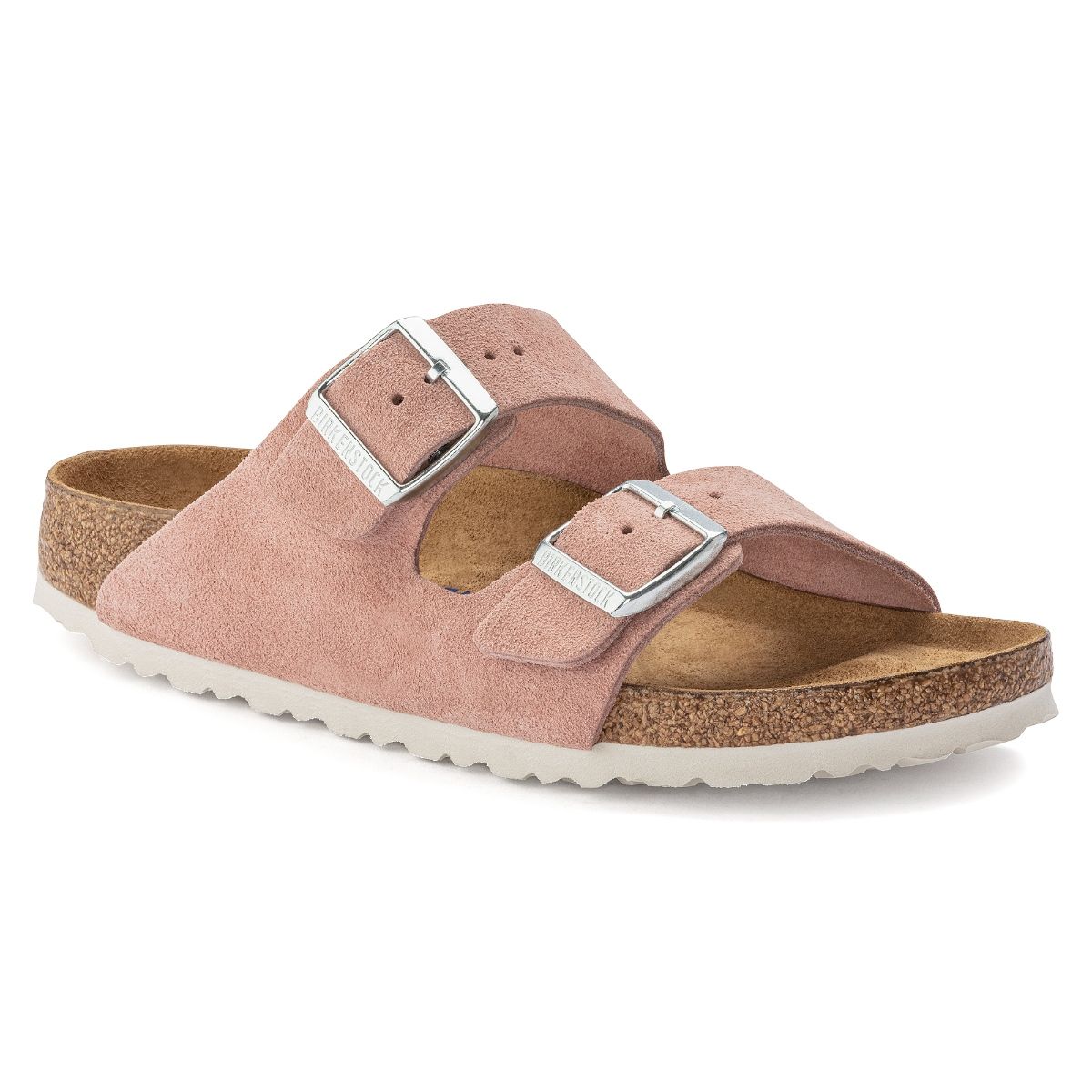 Birkenstock Arizona Soft Footbed Pink Clay Narrow Width Unisex Two Strap Sandals EURO 35