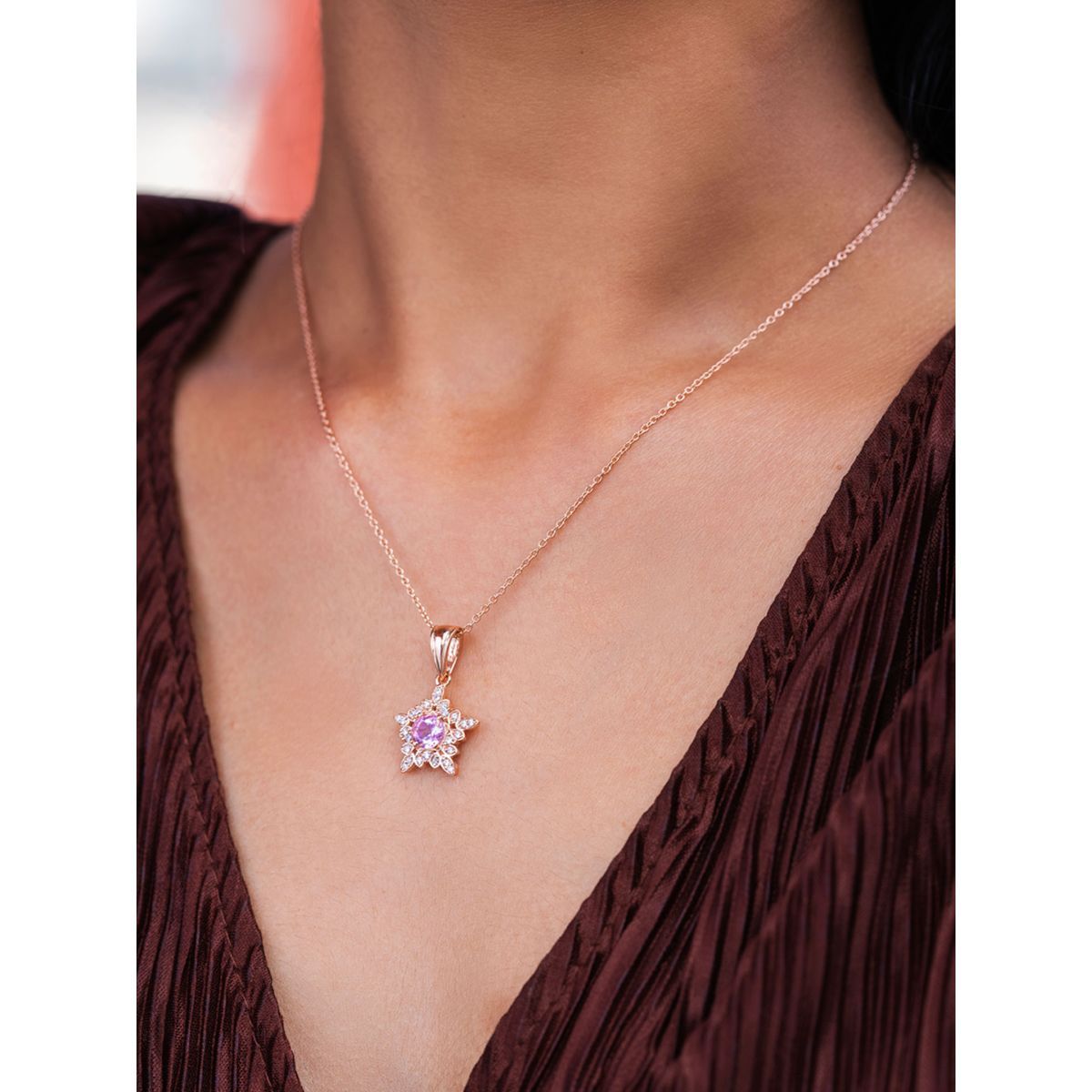 Neon Pink Star Necklace, Resin Pendant, Black, UV Reactive Rave Jewelry -  Etsy