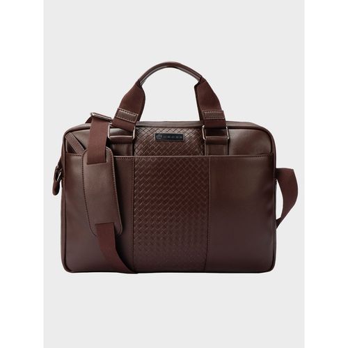 Buy Cross Brown Vegan Leather 15 Inch Laptop Briefcase Messenger