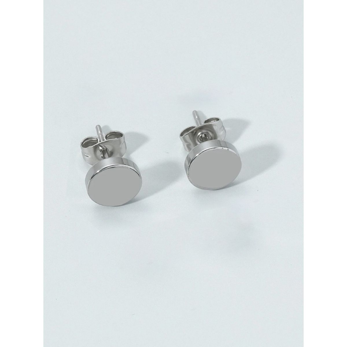 Gift simple square diamond stud earings for daily wear  Radiant Bay