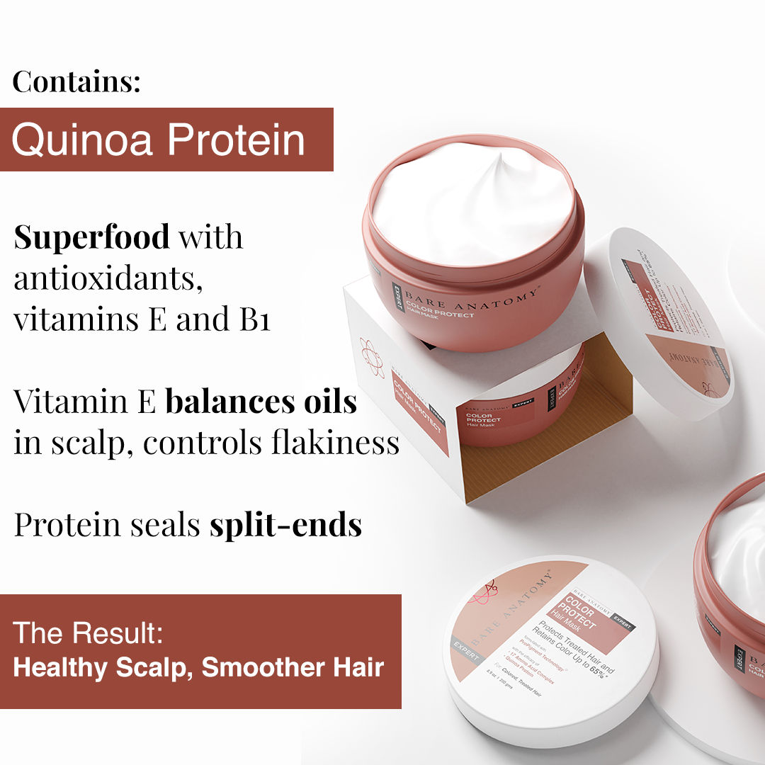 Bare Anatomy EXPERT Color Protect Hair Mask For Coloured Hair With