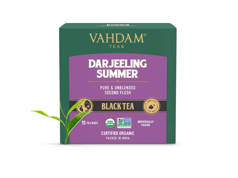 Vahdam Darjeeling Summer Second Flush Black Tea - 15 Tea Bags