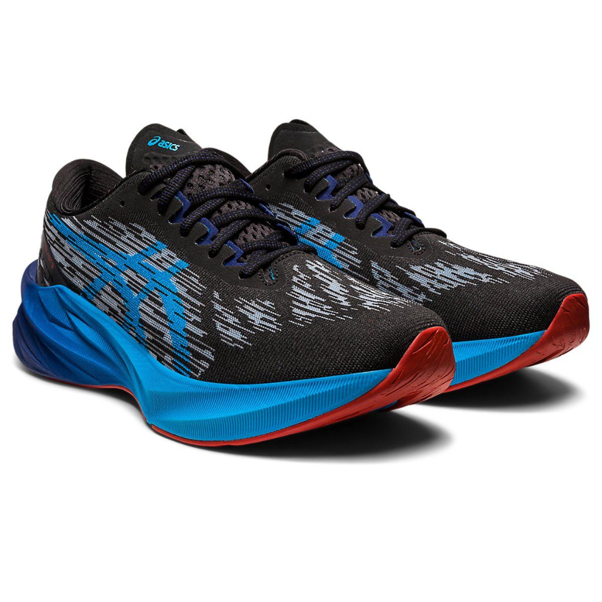 Buy ASICS Novablast 3 Black Mens Standard Width Running Shoes Online
