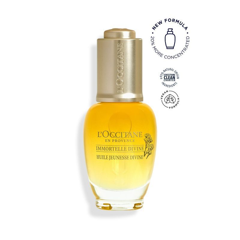 L'Occitane Immortelle Divine Youth Face Oil New Formula Buy L