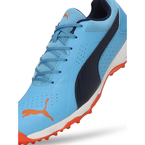 Puma Cricket Allrounder Unisex Blue Cricket Shoes (UK 7)