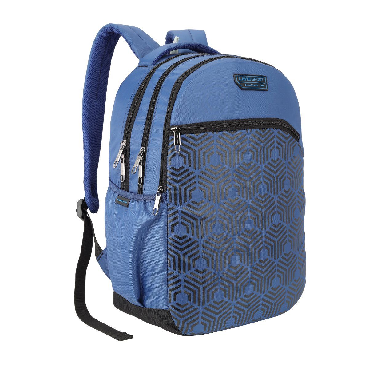 Lavie Sport Atlantis 32L Laptop Backpack For Men & Women College Bag For Boys & Girls (Navy