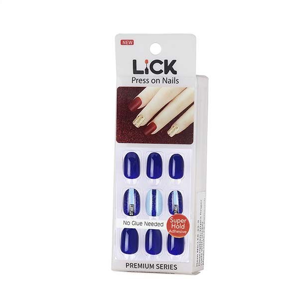 Buy Pipa Bella by Nykaa Fashion White Shimmer Criss-Cross French Tip Stick  On Nails Online