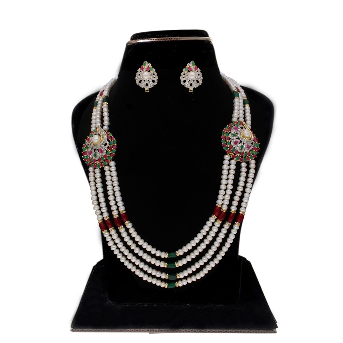 Buy Latest Pearl Necklace Online | 30% Off