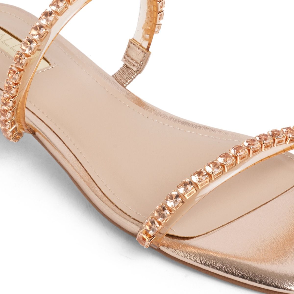 Aldo Women's Paramore - Gold | Rubber sole sandals, Gold shoes, Aldo sandals