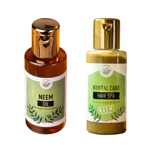 Amrutam Itchy Scalp & Dandruff Combo - Neem Oil + Kuntal Care Hair Spa: Buy  Amrutam Itchy Scalp & Dandruff Combo - Neem Oil + Kuntal Care Hair Spa  Online at Best