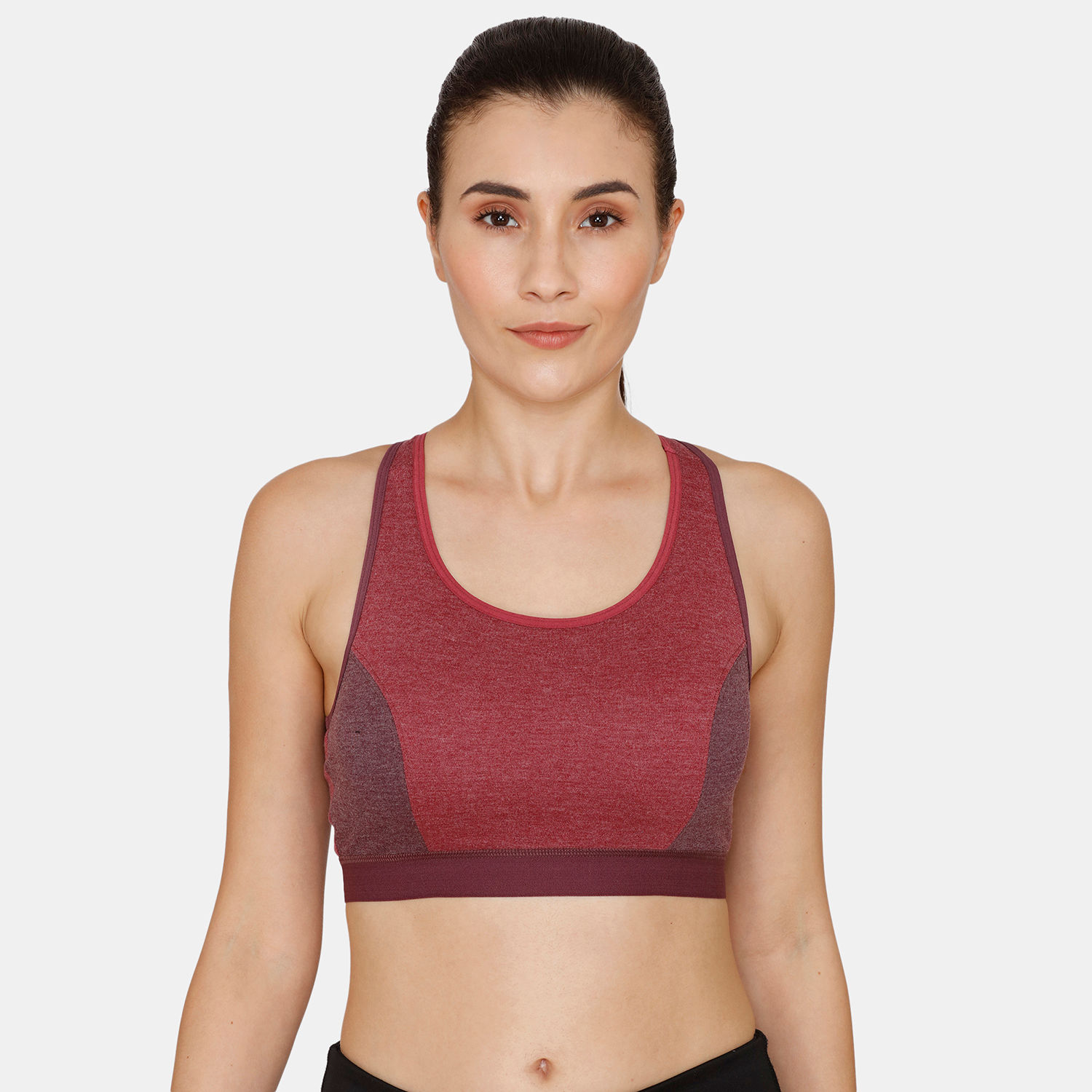 Zivame Sports Bra With Removable Padding Red Buy Zivame Sports Bra With Removable Padding 