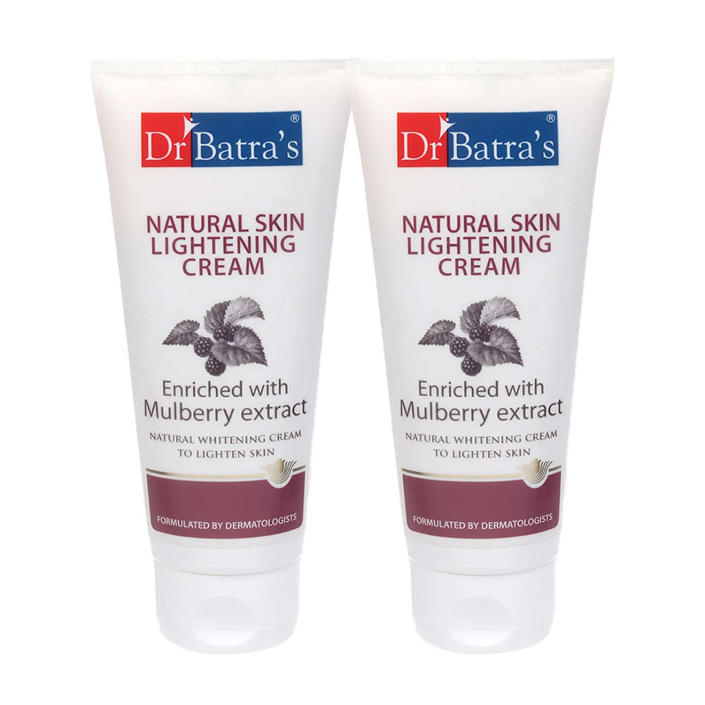 Dr.Batra's Natural Skin Lightening Cream Enriched With Mulberry Extract