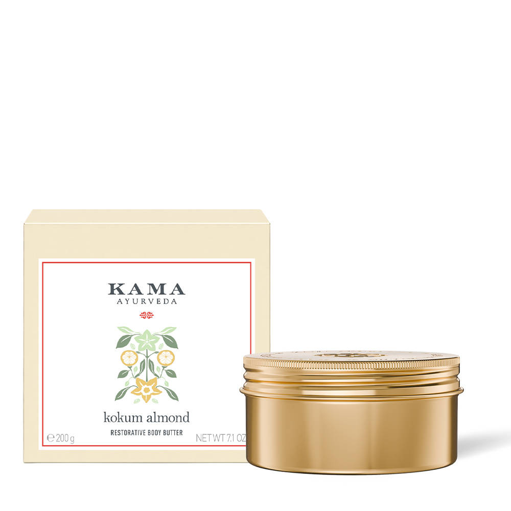 Kama Ayurveda Kokum Almond Restorative & Soothing Body Butter with Paraben Free