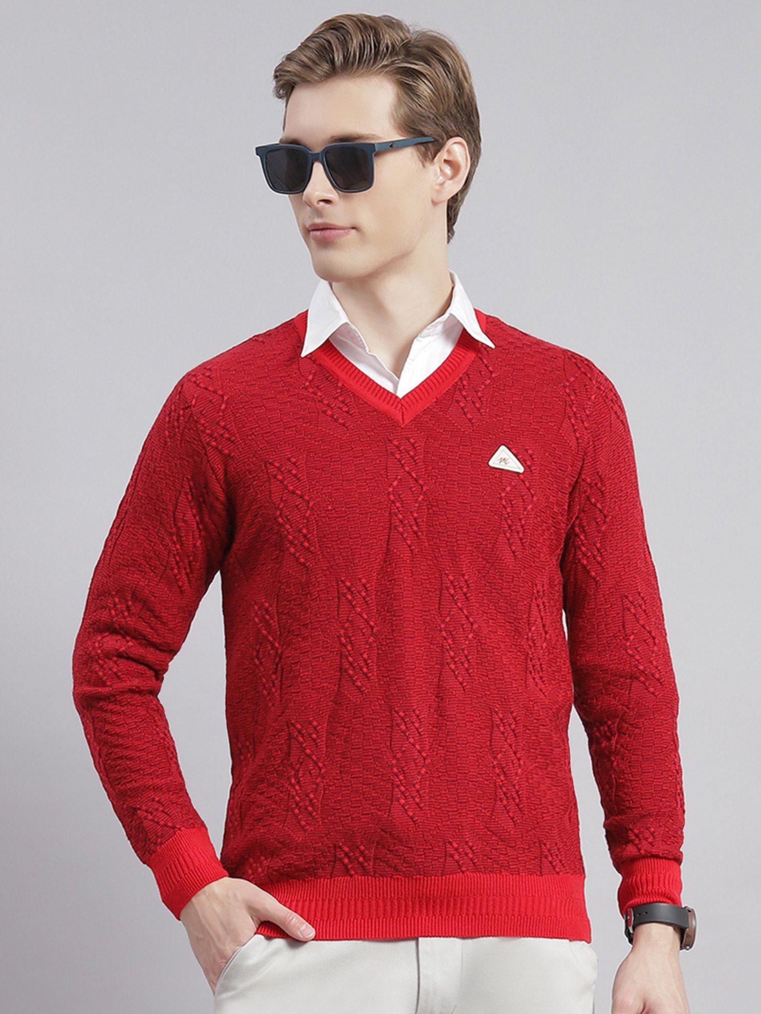 Blood red sweater hotsell