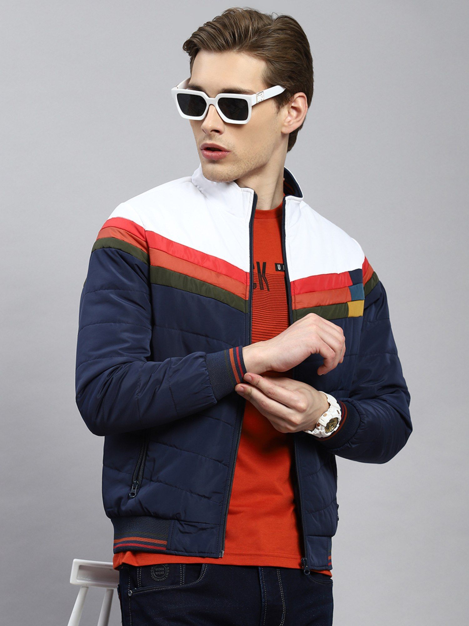 Monte carlo navy outlet blue jacket