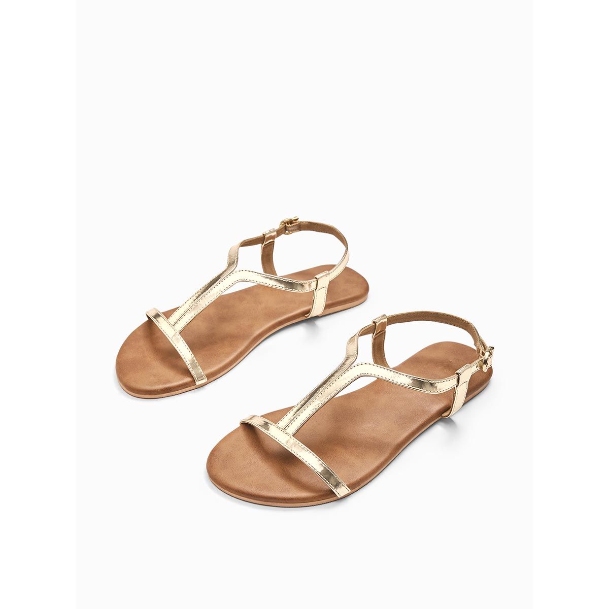 Lovely for Women - SOLES Gold Flats - SOLES - SOLES Online