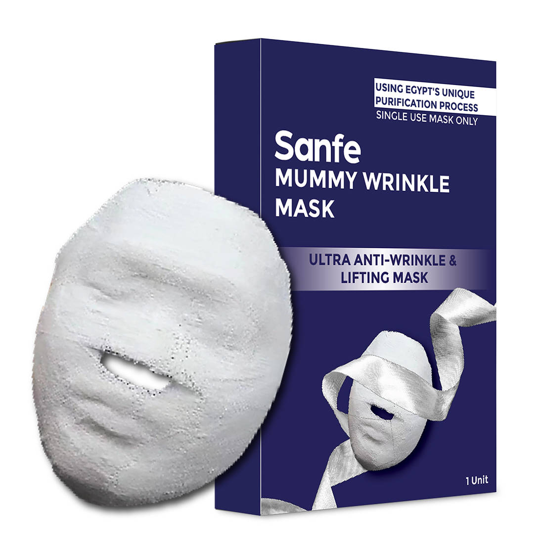Sanfe Mummy Anti-Wrinkle & Lifting Face Mask, For V-Line, Double Chin, Anti-Aging Skin Care