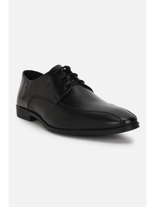 Buy Van Heusen Men Black Lace Up Oxford Shoes Online
