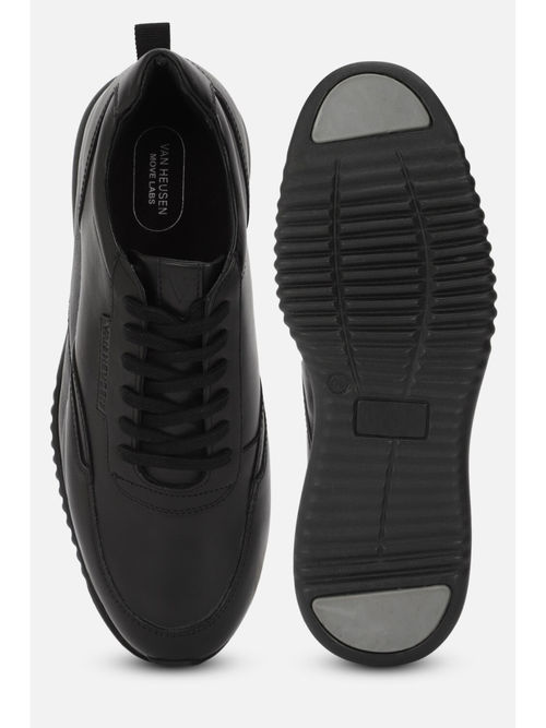 Buy Van Heusen Men Black Sneakers Online