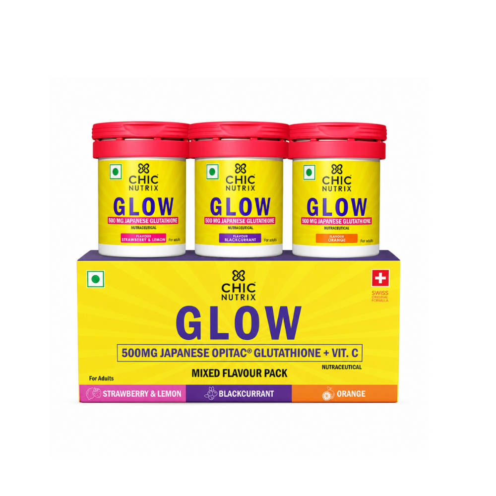 Chicnutrix Glutathione Skin Brightening Tablets - Pack Of 3