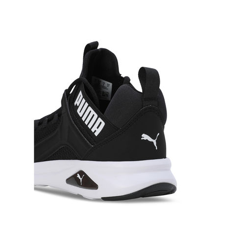 Puma Enzo Revamp Mens Black Running Shoes