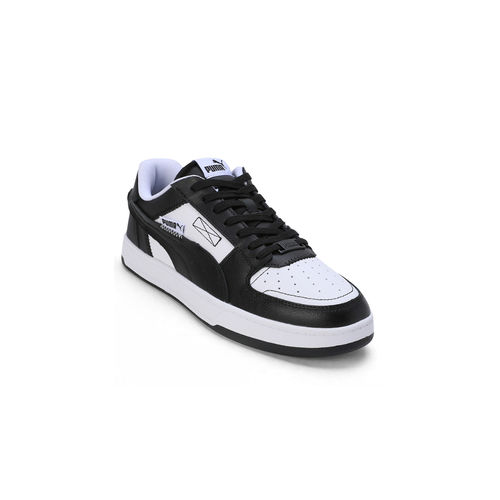 Buy Puma Caven VTG Unisex Black White Sneakers Online