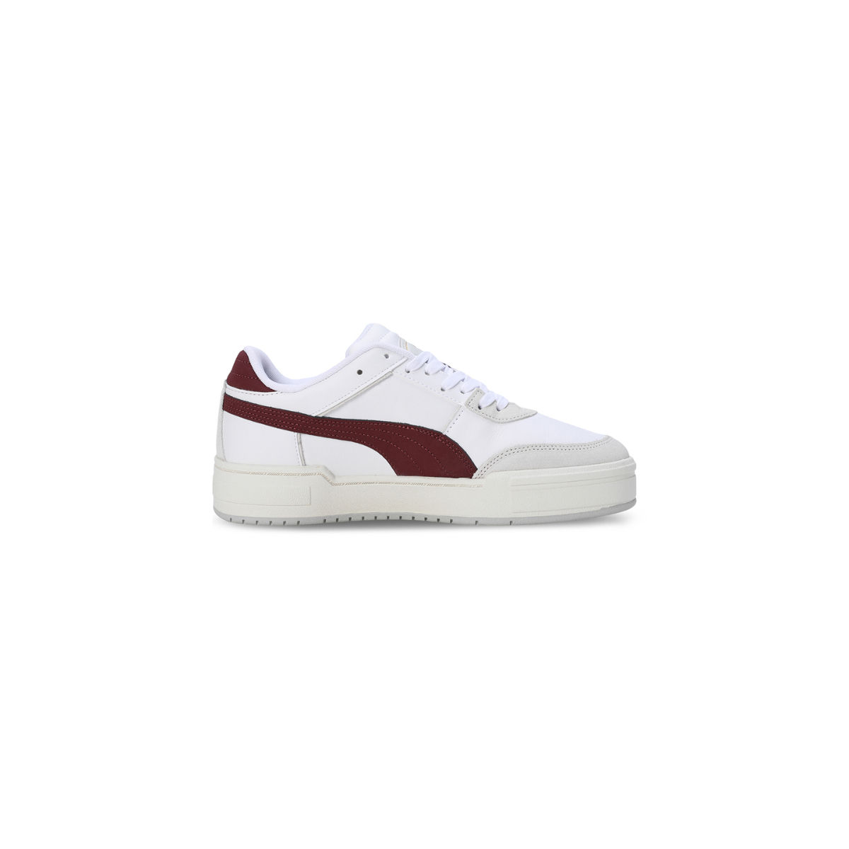 Buy Puma CA Pro Sport Mix Unisex White \u0026 Burgundy Sneakers Online