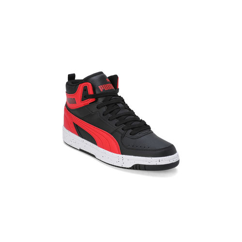 Puma Rebound Joy Speckle Unisex Red Black Sneakers