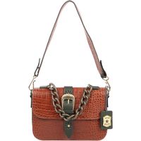 Hidesign Sling and Cross bags : Buy Hidesign Red Spruce Croco Ranch Marsala Sling  Bag Online