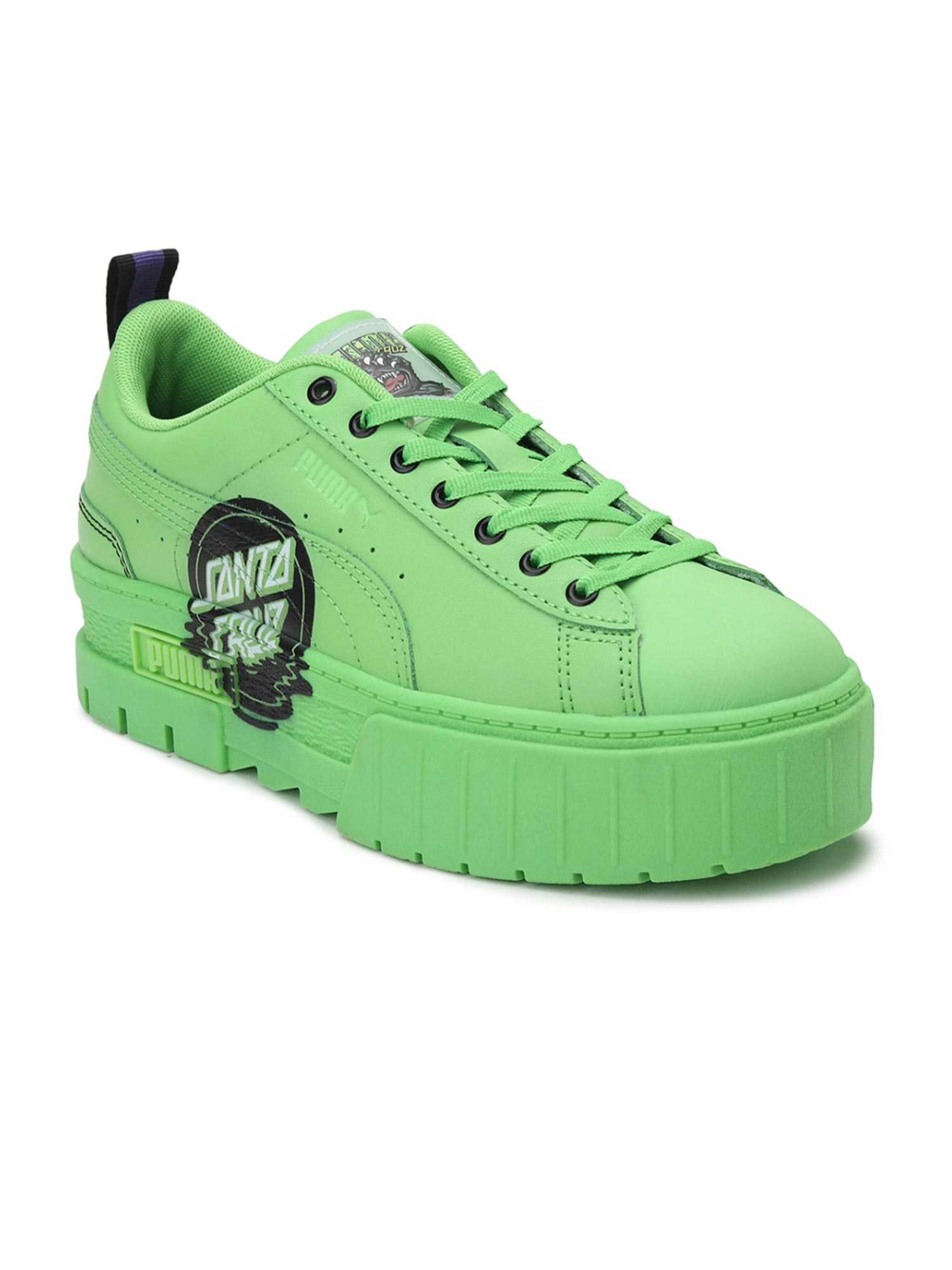 puma sneakers womens green