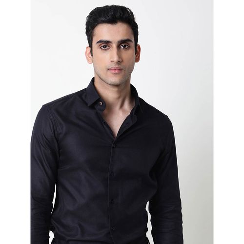 Fluisteren markering leerling Rare Rabbit Cosa Black Shirt: Buy Rare Rabbit Cosa Black Shirt Online at  Best Price in India | Nykaa