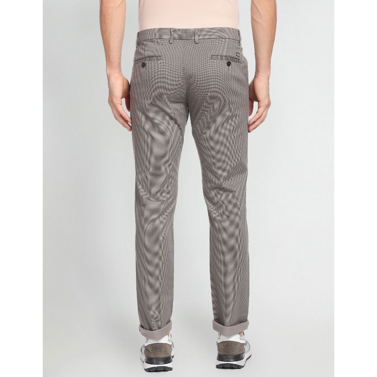 Buy Brown Trousers & Pants for Men by Arrow Sports Online | Ajio.com