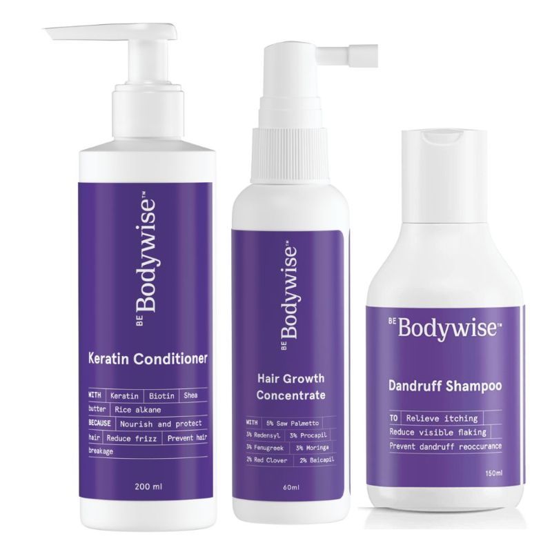 Be Bodywise Dandruff Removal Kit (ADS + Conditioner + Hair Serum): Buy Be  Bodywise Dandruff Removal Kit (ADS + Conditioner + Hair Serum) Online at  Best Price in India | Nykaa