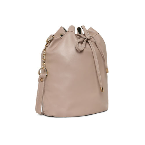 Buy Kleio Stylish Solid Color Bucket Sling Bag For Women Girls