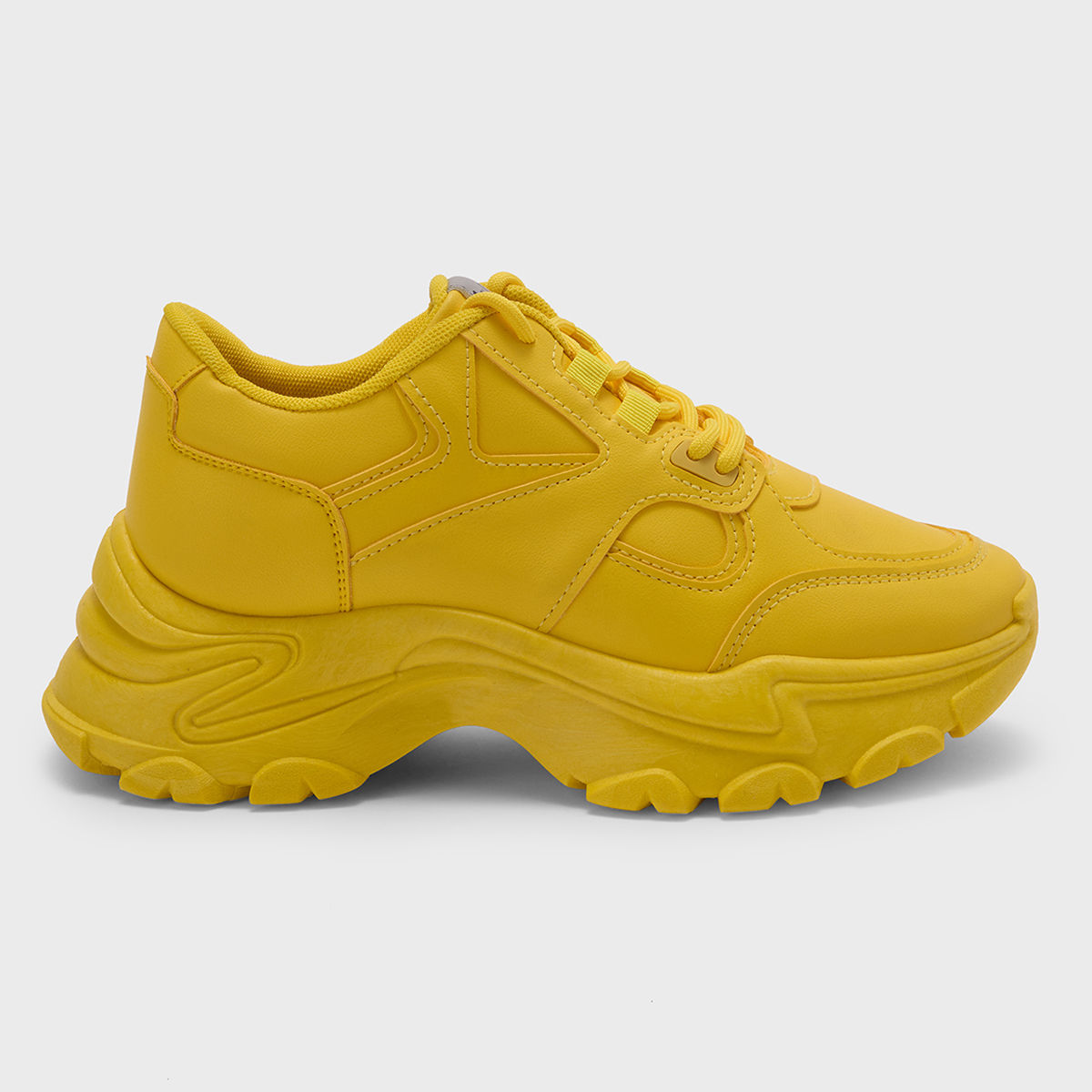 Chunky cheap sneakers yellow