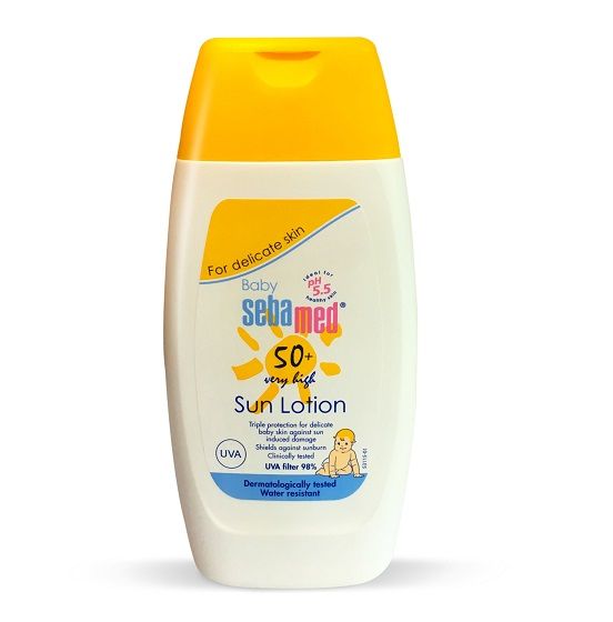 sebamed baby sun cream