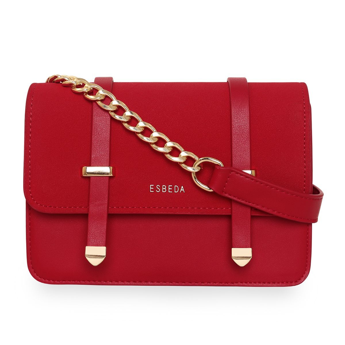 Buy Unisex Crossbody Box Sling Bag - Red Online at the Best Price in India  - Loopify
