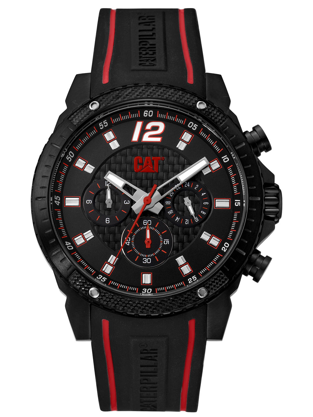 CAT Carbon Blade Analogue Black Round Dial Men's Watch (CB.169.21.138