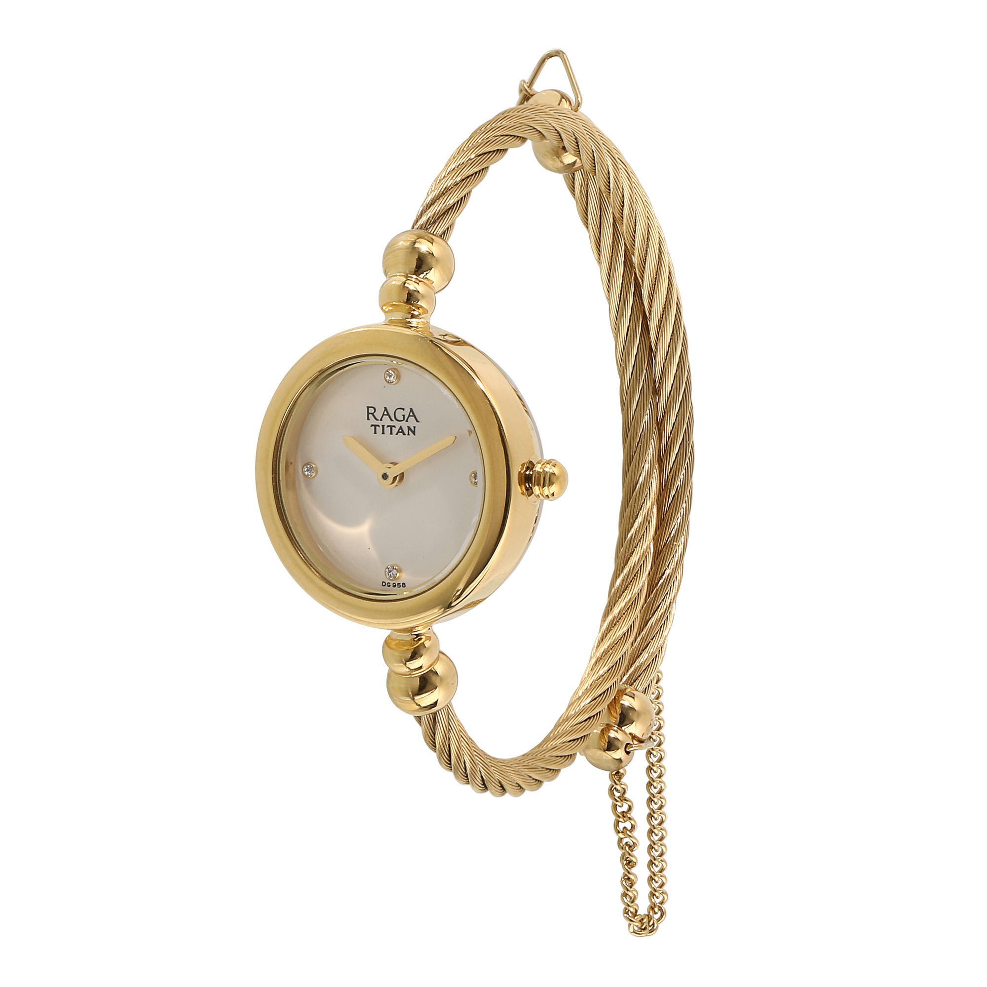Buy Titan NM2586YM01 White Dial Analog Watch For Women Online