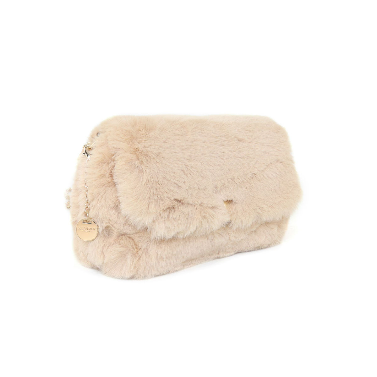 Faux fur sling hotsell bag